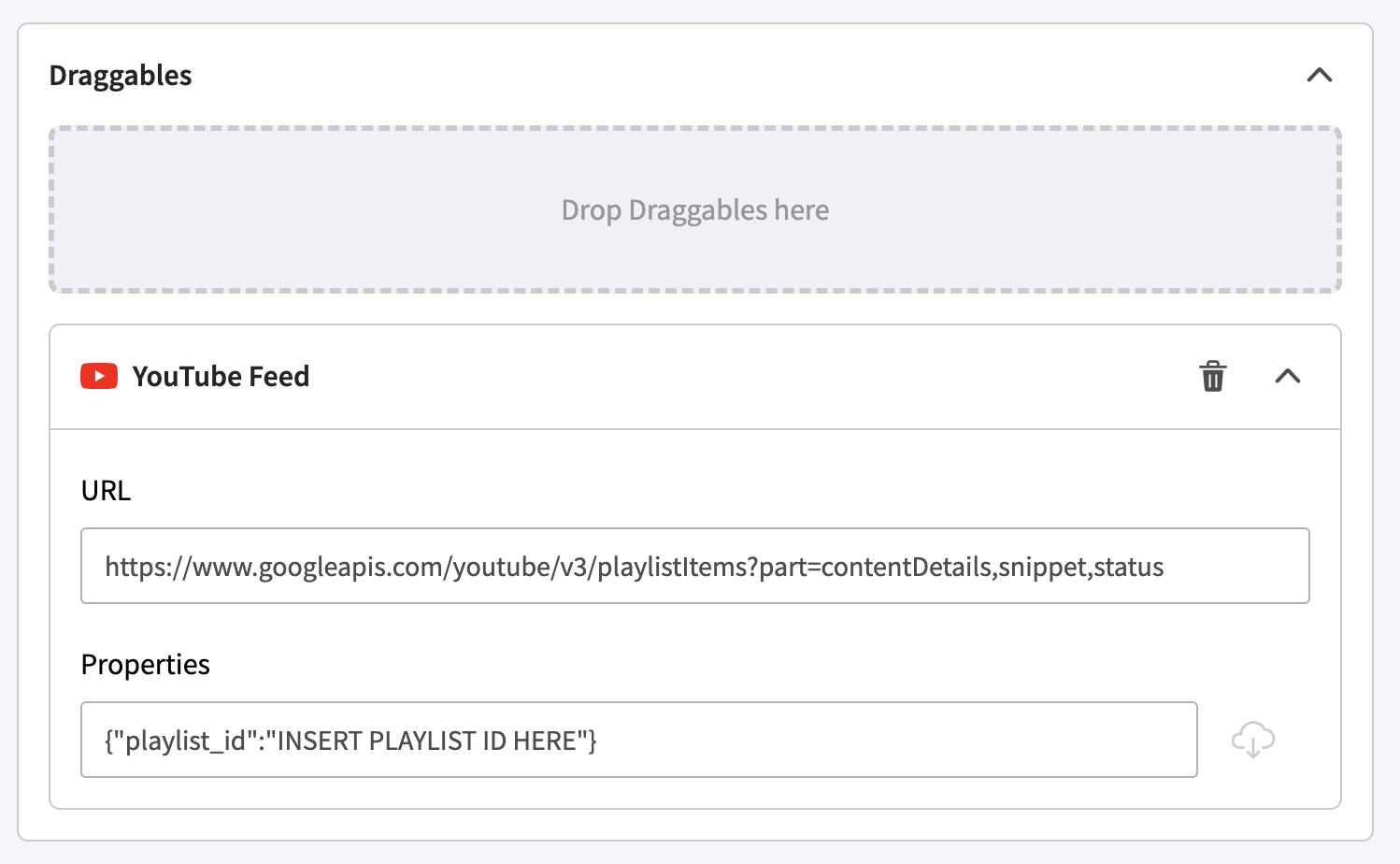 How to Add a YouTube Playlist or Channel Feed to Your App