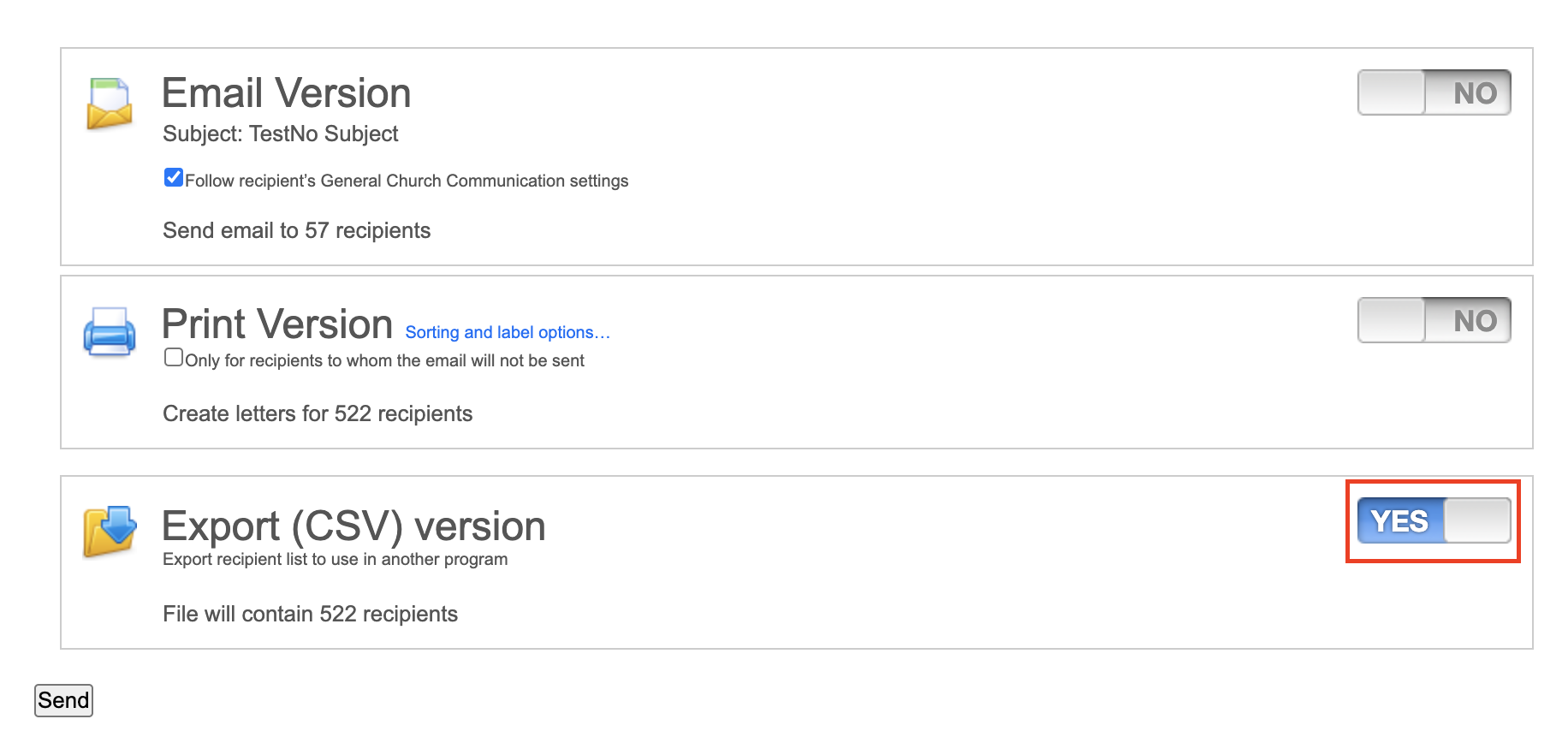 How to Export a .CSV file for USPS Intelligent Mail