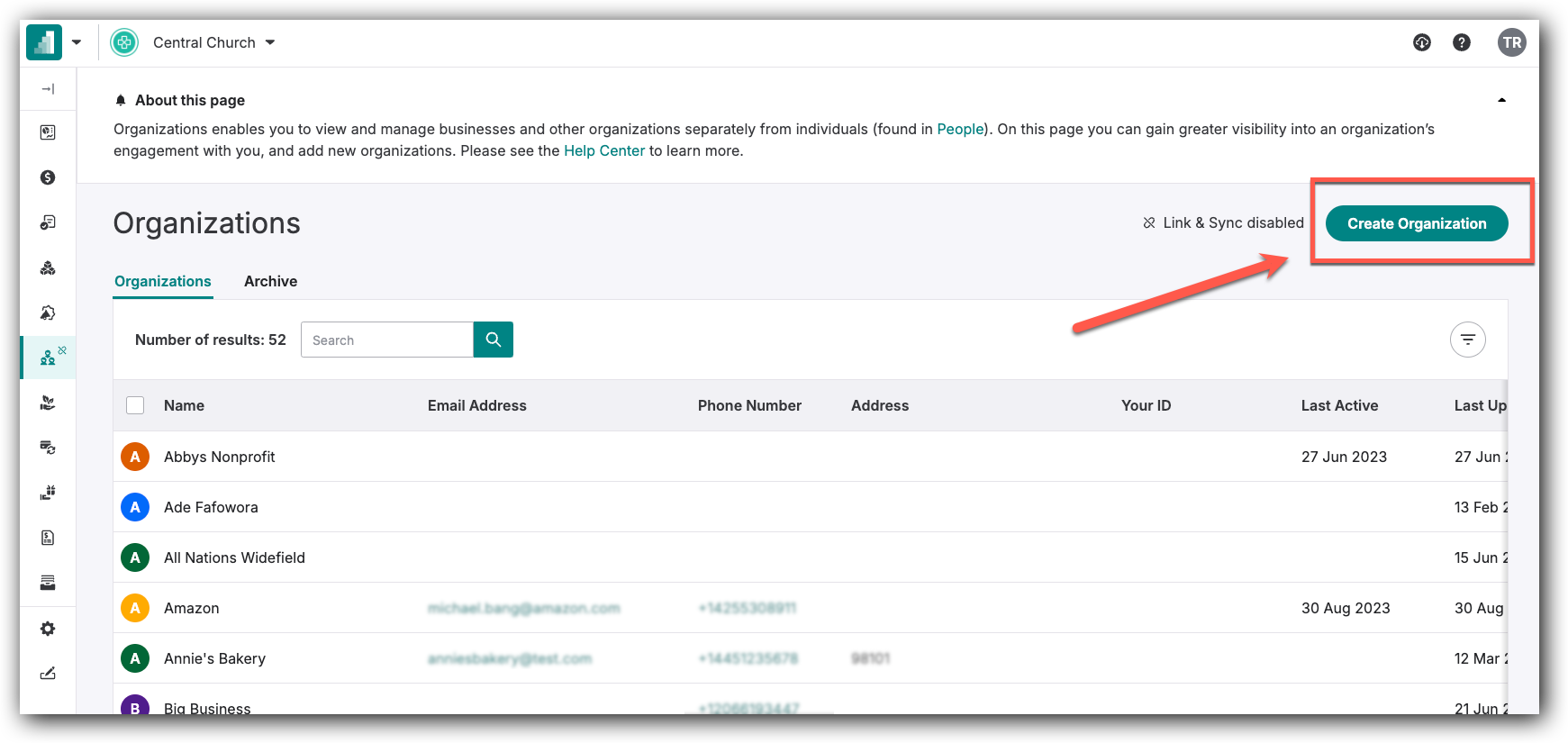 How to Create a Profile for an Organization in Giving