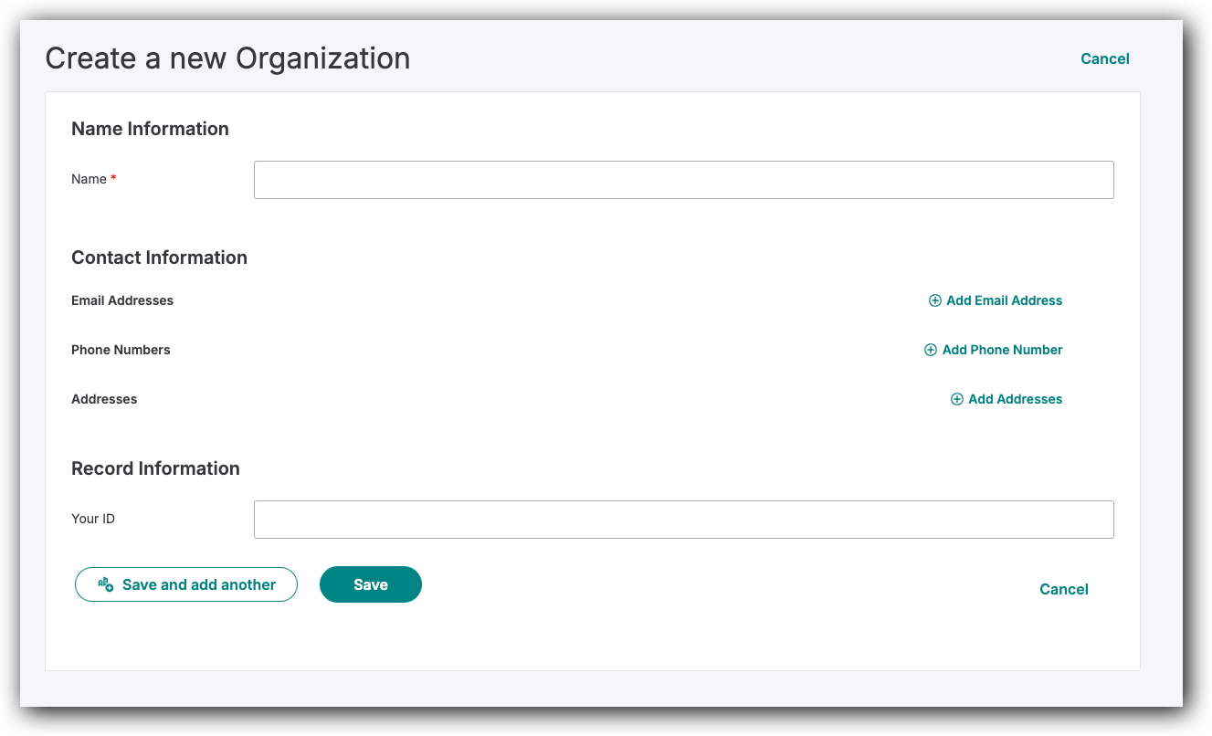 How to Create a Profile for an Organization in Giving
