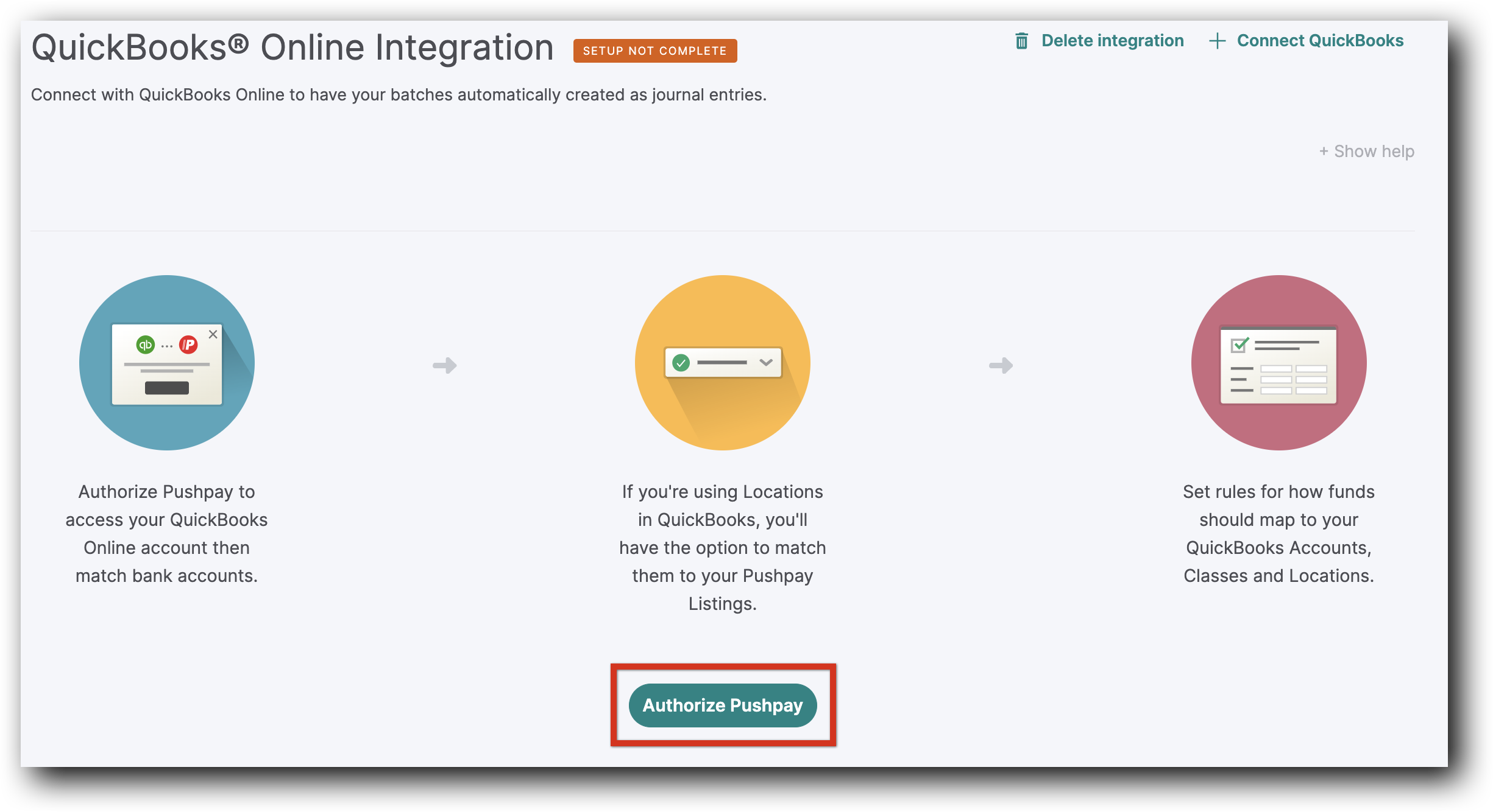 How to Set up the Integration with QuickBooks Online