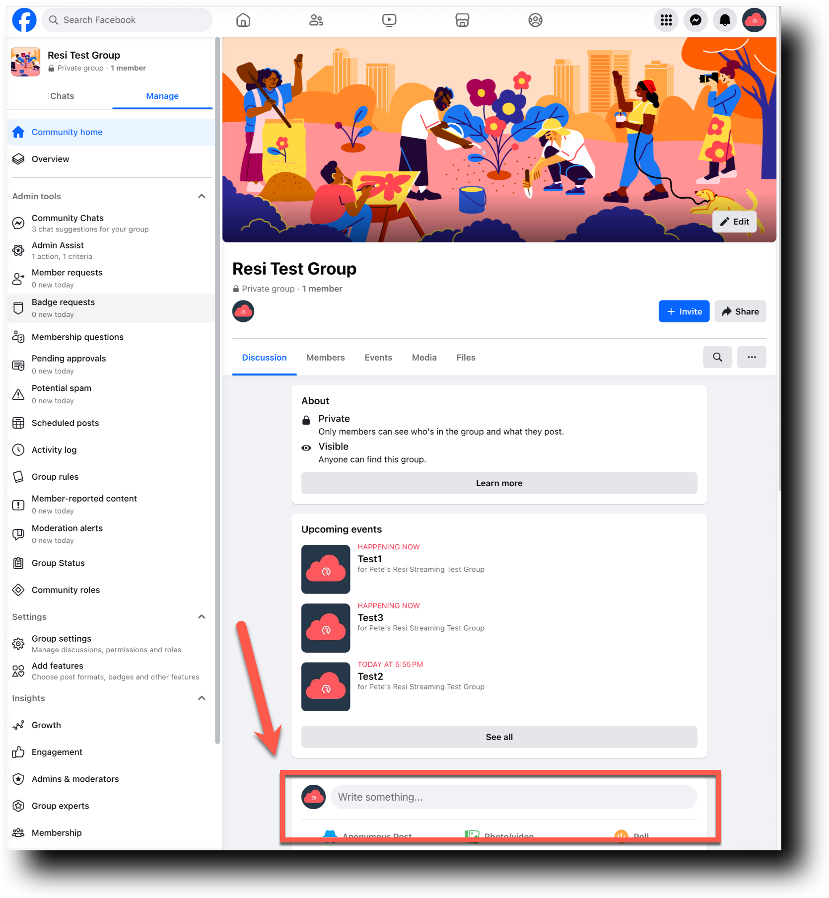 How to stream to facebook