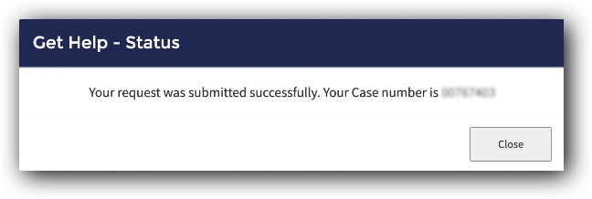 How to Submit a Support Ticket via 'Get Help'