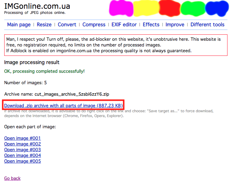How to Use a Single Image as a Landing Page