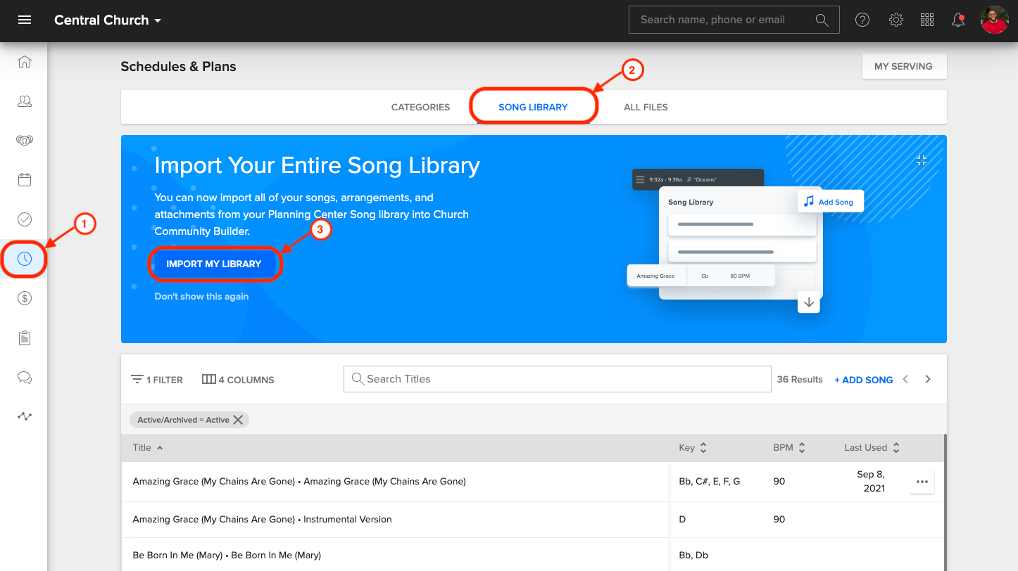 How to Import Your Song Library