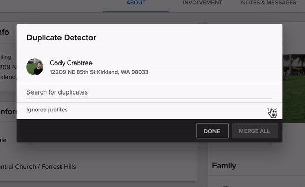How to Merge Duplicates in Pushpay ChMS